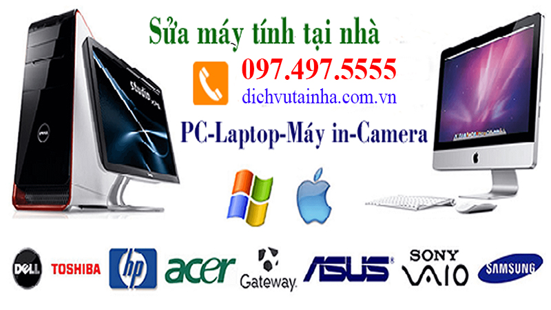 Dịch vụ sửa máy tính tại nhà